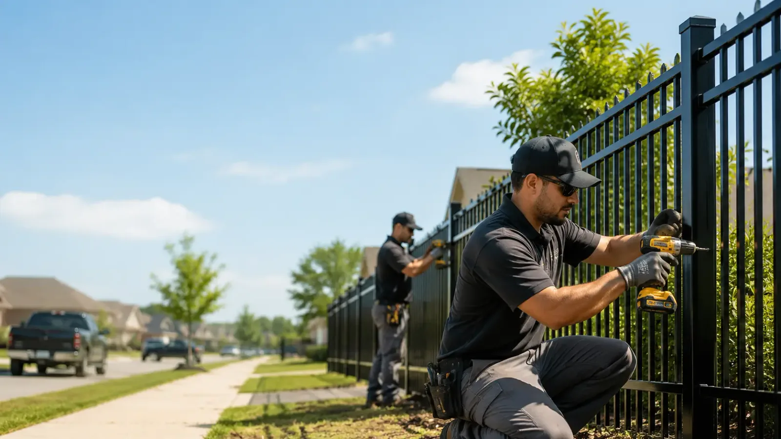 Metal Fence Installation in Manly, IA